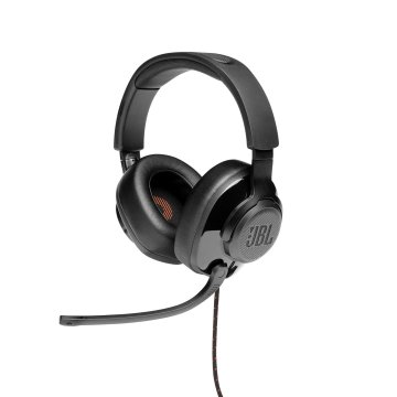 Auricular Gaming Jbl Quantum 200 Negro Jack 3.5mm Microfono Vocal Direccional Compatible Con Windows Sonic