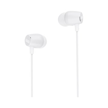 Auricular Intrauditivo Aiwa Estm-30wt White 3,5mm Dreiver Neodimio 10mm Dinamico Micro Incorporado