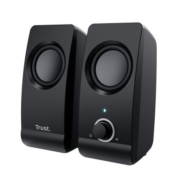 Altavoces 2.0 Trust 2.0 Remo Speaker Set 8w Rms Alimentados Por Usb Control Volumen Negro 17595 2
