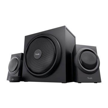Altavoces 2.1 Trust Yuri - 60w Rms (120w Max) - Control De Volumen- Conexion Auriculares- Entrada De Linea- Color Negro 23696