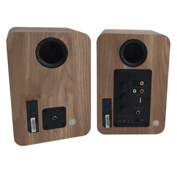 Altavoces 2.0 Bluetooth Autoamplificados Approx Appspk02wd 30w Por Canal Bt5.0 Rca Optical Coaxial Usb Incluye Soporte Pared  2