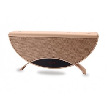 Altavoz Bluetooth Portable Conceptronic Apollyon Color Oro Reproduce Mp3 Desde Usb microsd Radio Fm Manos Libres 10w