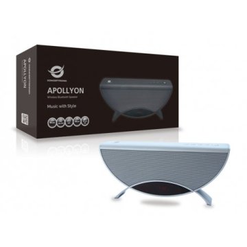 Altavoz Bluetooth Portable Conceptronic Apollyon Color Azul Reproduce Mp3 Desde Usb microsd Radio Fm Manos Libres 10w 2