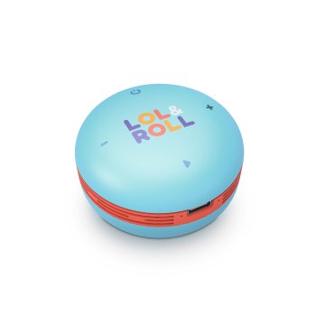 Altavoz Bluetooth Infantil Energy Sistem Lol roll Pop Kids Blue Bt5.0 5w Limitacion De Volumen