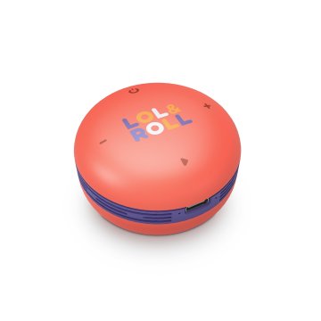 Altavoz Bluetooth Infantil Energy Sistem Lol roll Pop Kids Orange Bt5.0 5w Limatacion De Volumen