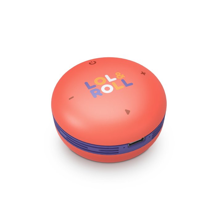 Altavoz Bluetooth Infantil Energy Sistem Lol roll Pop Kids Orange Bt5.0 5w Limatacion De Volumen