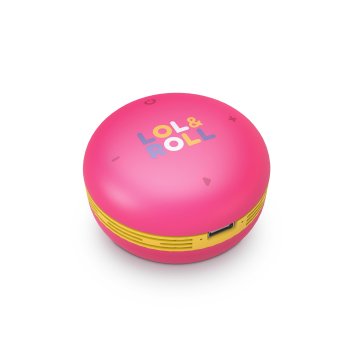 Altavoz Bluetooth Infantil Energy Sistem Lol roll Pop Kids Pink Bt5.0 5w Limatacion De Volumen