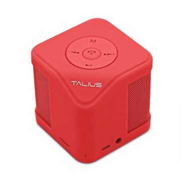 Altavoz Bluetooth Portable Talius Cube 3w Fm sd Bluetooth Rojo