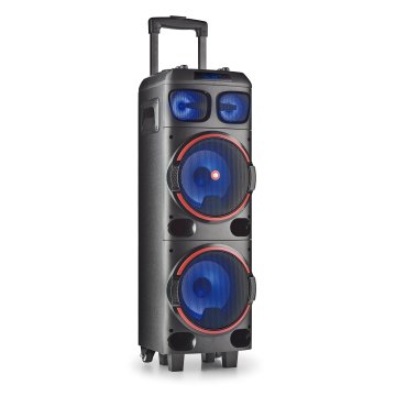 Altavoz Torre Ngs Wild Dub 1 300w Doble Woofer 2x8" Tweeter 2x3" Bt usb micro Sd aux In - Oferta_moving