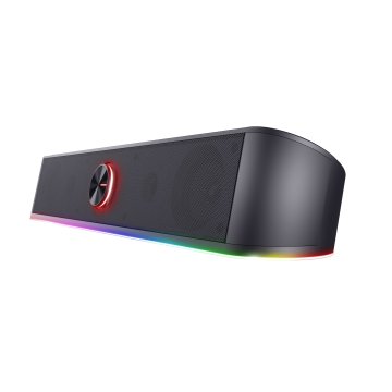 Altavoz Trust Soundbar Gxt Thorne Rgb Illuminated 12w Cable Auxiliar Para Audio Usb Para Alimentacion 24007 2