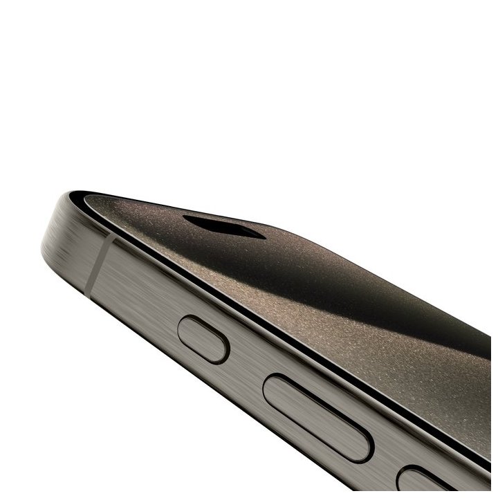 Protector De Pantalla Belkin Ova138zz Iphone 15 Pro Max Temperedglass Screenforce