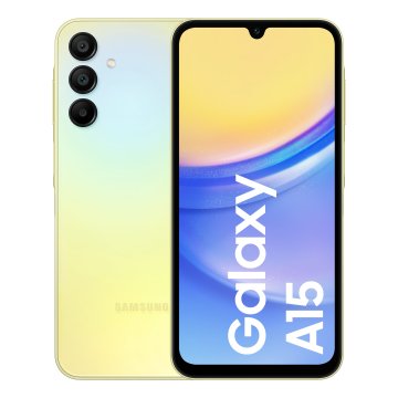 Smartphone Samsung A15 6.5" Amoled 90hz 4gb 128gb 4g 50mp 13mp Nfc Bateria 5000mah Amarillo