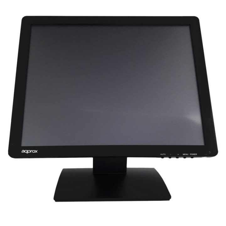 Monitor 19" Tactil Resistiva 5 Hilos Tpv Approx Appmt19w5 Vga Negro 5ms 300cd m2 Inclinable Base Antivibración Monitor 19" Tactil Resistiva 5 Hilos Tpv Approx Appmt19w5 Vga Negro 5ms 300cd m2 Inclinable Base Antivibración