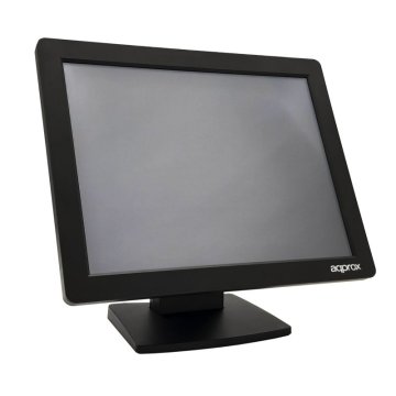 Monitor 15" Tactil Resistiva Tpv Approx Appmt15w4 4 3 Vga Negro 5ms 300cd m2 Tactil De 4 Hilos Grado A+ Vesa 75x75 2