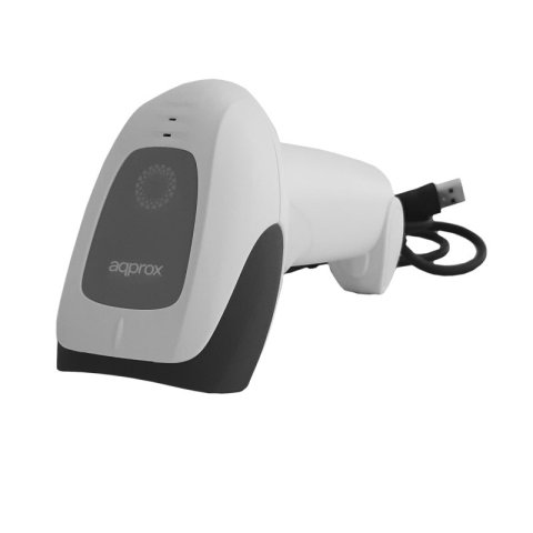 Scanner Codigos De Barras Approx Appls11aswh 1d Usb Disparo Manual O Automatico Laser Visible Indicador Led Y Beeper Con Sopo