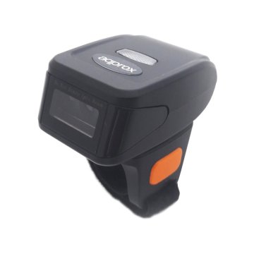 Scaner Codigo De Barras Mini Tipo Anillo Inalambrico Approx Appls14r2d Bluetooth Y Rf Lector 1d 2d