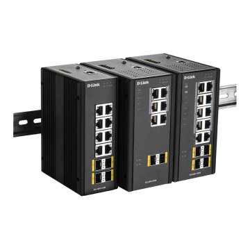 Switch Industrial D-link Dis-300g-14ps 8p Poe + 4p Giga Base Sfp  2