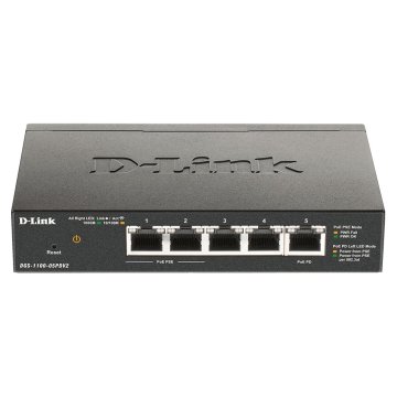 (km0) Switch Semigestionable D-link Dgs-1100-05pdv2 5p Giga 2p Poe (18w) 1xpd Port Para Poe Passthrough No Rack Cash30