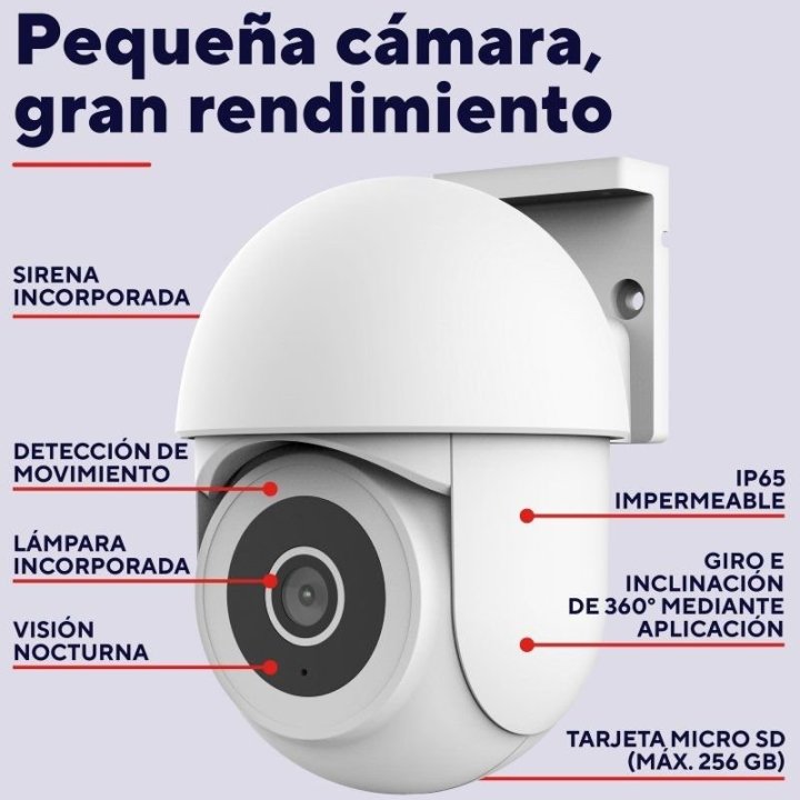 Camara Ip Outdoor Trust Ipcam-3900 Wifi  Ptz 71363