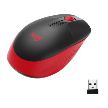Mouse Logitech Wireless M190 Color Rojo P n 910-005908