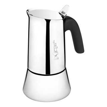 Cafetera Italiana Bialetti Venus 2 Tz De Acero Inoxidable Con Induccion Para 2 Tazas 2