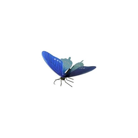 Maqueta 3d Metal Fascinations Mariposa Pipervine Swallowtail Montaje Sin Pegamento Ni Soldadura 