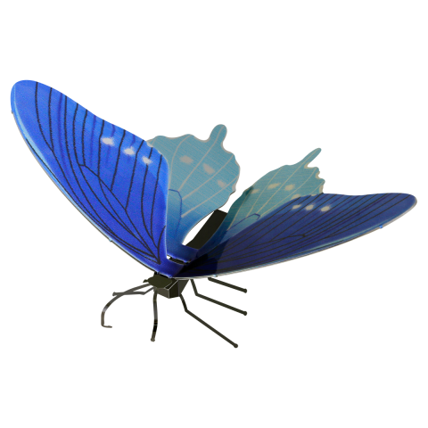 Maqueta 3d Metal Fascinations Mariposa...