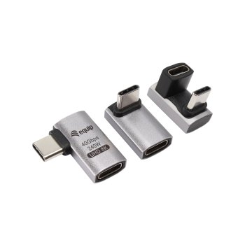 Adaptador Usb4 Usb-c Equip 133478 Macho Hembra 40gpps 240w Pack 3 Uds