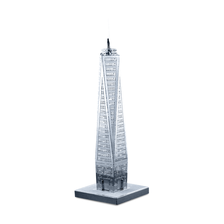 Maqueta 3d Metal Fascinations One World Trade Center Montaje Sin Pegamento Ni Soldadura Maquetas 3d