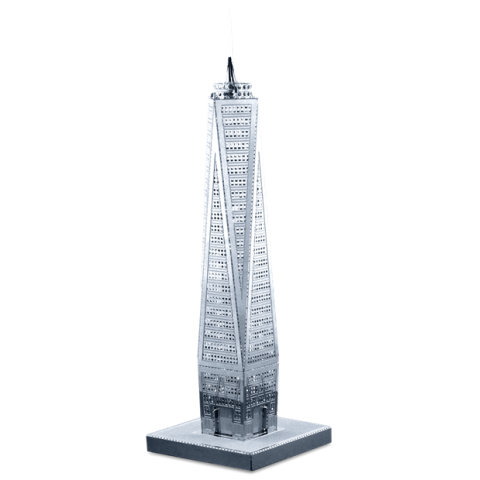 Maqueta 3d Metal Fascinations One World Trade Center Montaje Sin Pegamento Ni Soldadura Maquetas 3d