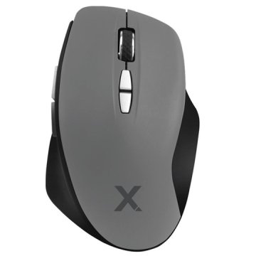 Mouse Approx Wireless Appxm300 2.4ghz 2400 Dpi 7 Botones Color Negro Gris