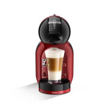Cafetera Krups Kp123has Dolce Gusto Mini Me Negra Y Roja Automatica
