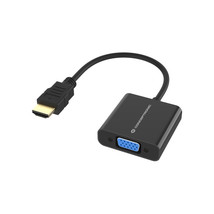 Adaptador Hdmi A Vga Conceptronic Abby20b 1080p 60hz