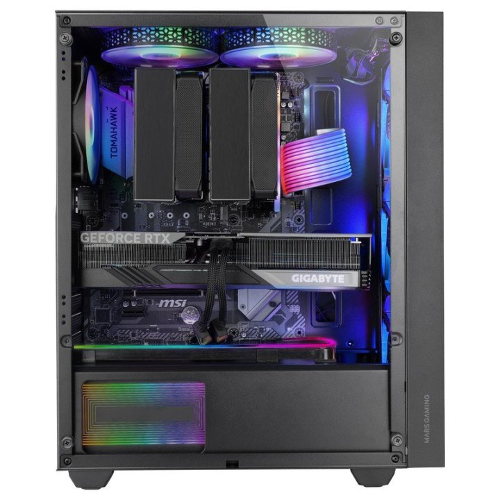Caja Atx Semitorre Gaming Mars Gaming Mcair...