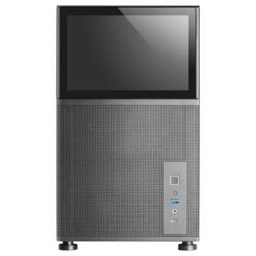 Caja Microatx Gaming Mars Gaming Mc-lcd Negra Con... 2