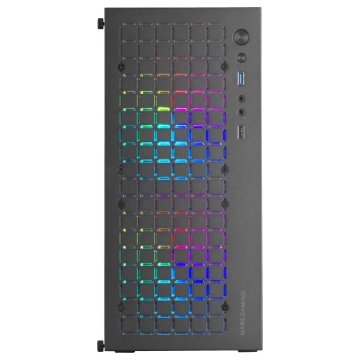 Caja Microatx Gaming Mars Gaming Mc-core Black Frontal... 2