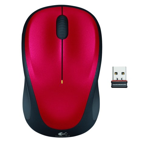 Mouse Logitech Wireless M235 Red, Nano Receptor P n 910-002496