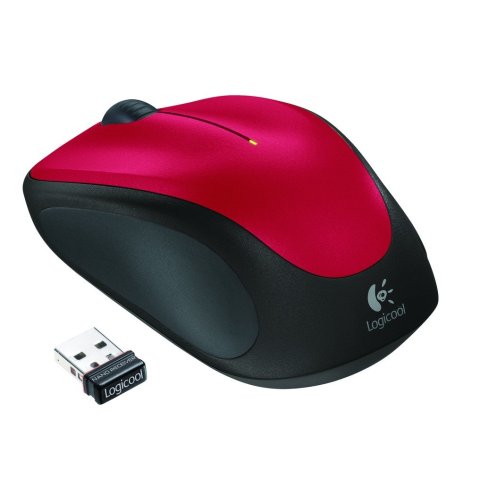 Mouse Logitech Wireless M235 Red, Nano Receptor P n 910-002496
