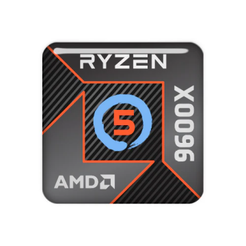 Cpu Amd Am5 Ryzen 5 9600x 3,9 Ghz - 5.4 Ghz      6 Cores...