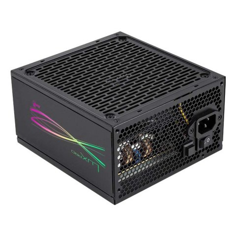 Fuente De Alimentacion Atx Modular Aerocool Lux Pro 650w Certificado 80+ Bronze Apfc Vent. 14cm Rgb