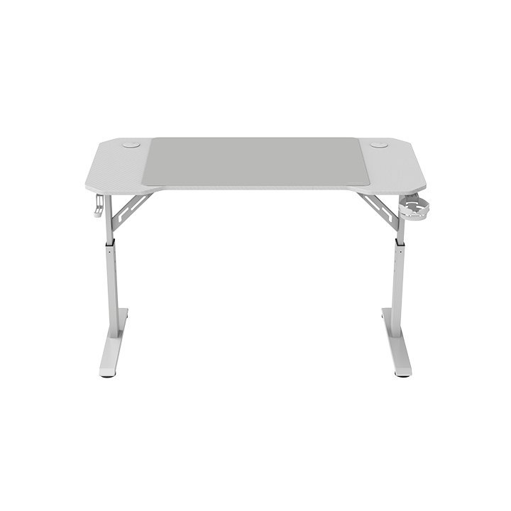 Mesa Mars Gaming Mgd Ergo 120 Regulable En Altura Tablero Blanco 120x60 Chasis De Acero Alf. Xxl 