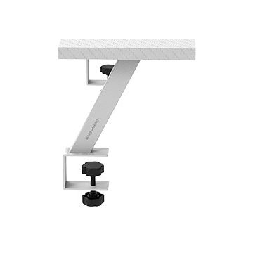 Soporte Elevador Para Monitor Mars Gaming Mgds Eleva 17cm Fibra De Carbono 60x20cm Blanco