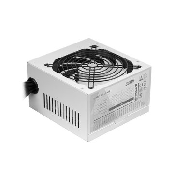 Fuente De Alimentacion Tacens Mars Gaming Mpiii550pw Efic. 85% Ai-rpm Apfc Digital Fbd 120mm Blanco 2