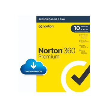 Norton 360 Premium 75gb Portugues 1 User 10 Device 12mo...
