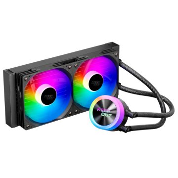 Sistema De Refrigeracion Liquida Approx Xwc-240 Argb Intel Y Amd Ventilador 2x120mm Color Negro