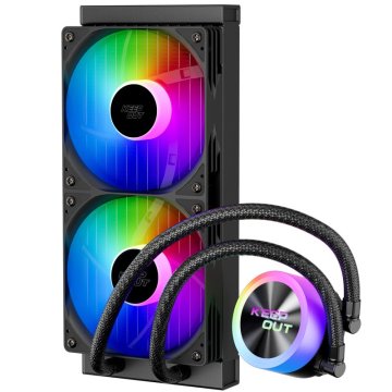 Sistema De Refrigeracion Liquida Approx Xwc-240 Argb Intel Y Amd Ventilador 2x120mm Color Negro 2