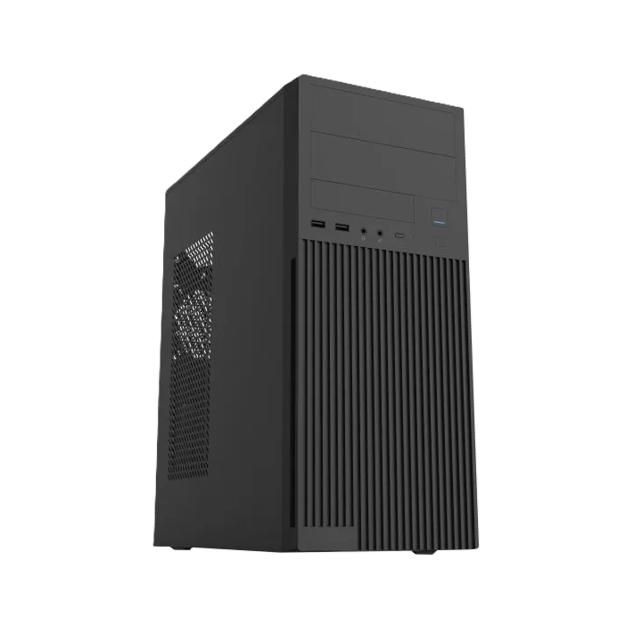 Caja Atx Semitorre Approx Appc-405 1x3.5” 3x2.5” 1xusb2.0 1xusb3.0 Graf. Max. 310mm Color Negro