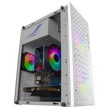 Caja Microatx Gaming Mars Gaming Mc-core White Frontal...