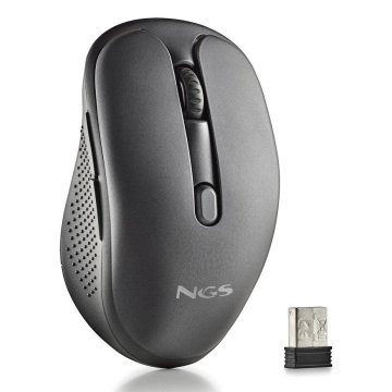 Mouse Ngs Optico Evo Spook Inalambrico Recargable Multimodo Usb-a
