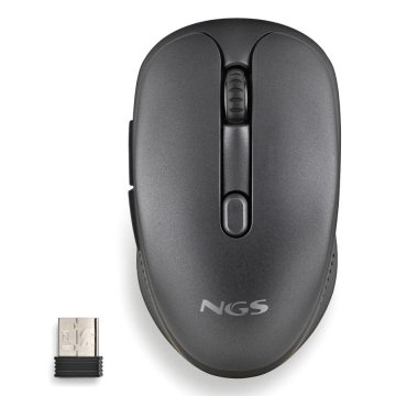 Mouse Ngs Optico Evo Spook Inalambrico Recargable Multimodo Usb-a 2